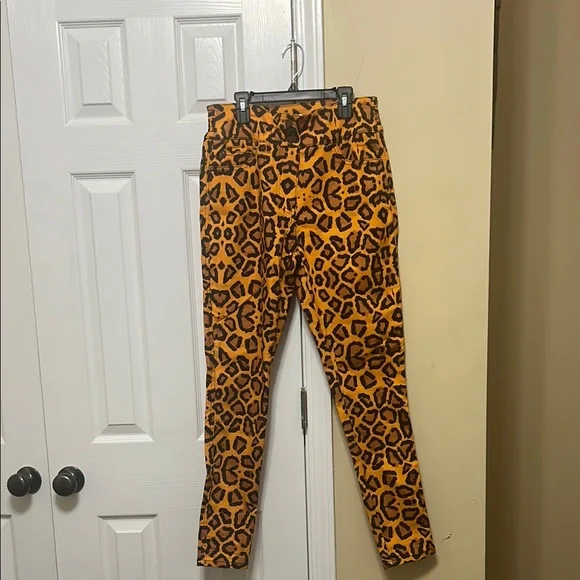 Leopard Print Pants - Picture 2 of 2